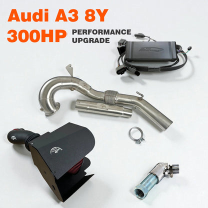 300HP Performance Upgrade For 2021+ Audi A3 8Y 2.0T FWD - Graveyard Performance