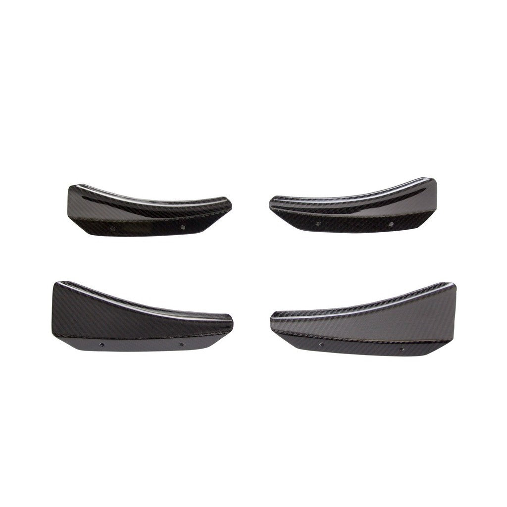 APR Performance Audi R8 Carbon Fiber Front Bumper Canards 2016-2018