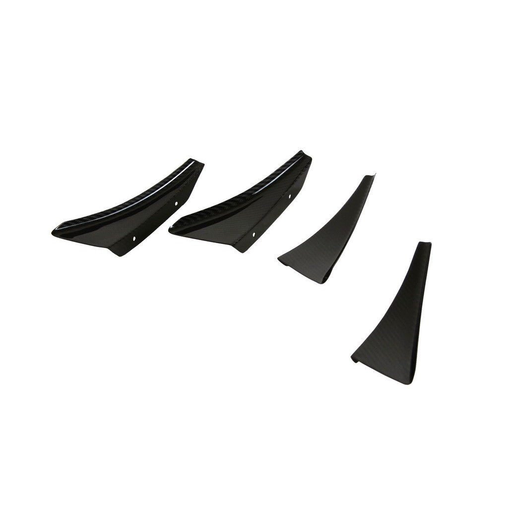 APR Performance Audi R8 Carbon Fiber Front Bumper Canards 2016-2018
