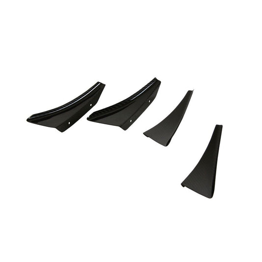 APR Performance Audi R8 Carbon Fiber Front Bumper Canards 2016-2018