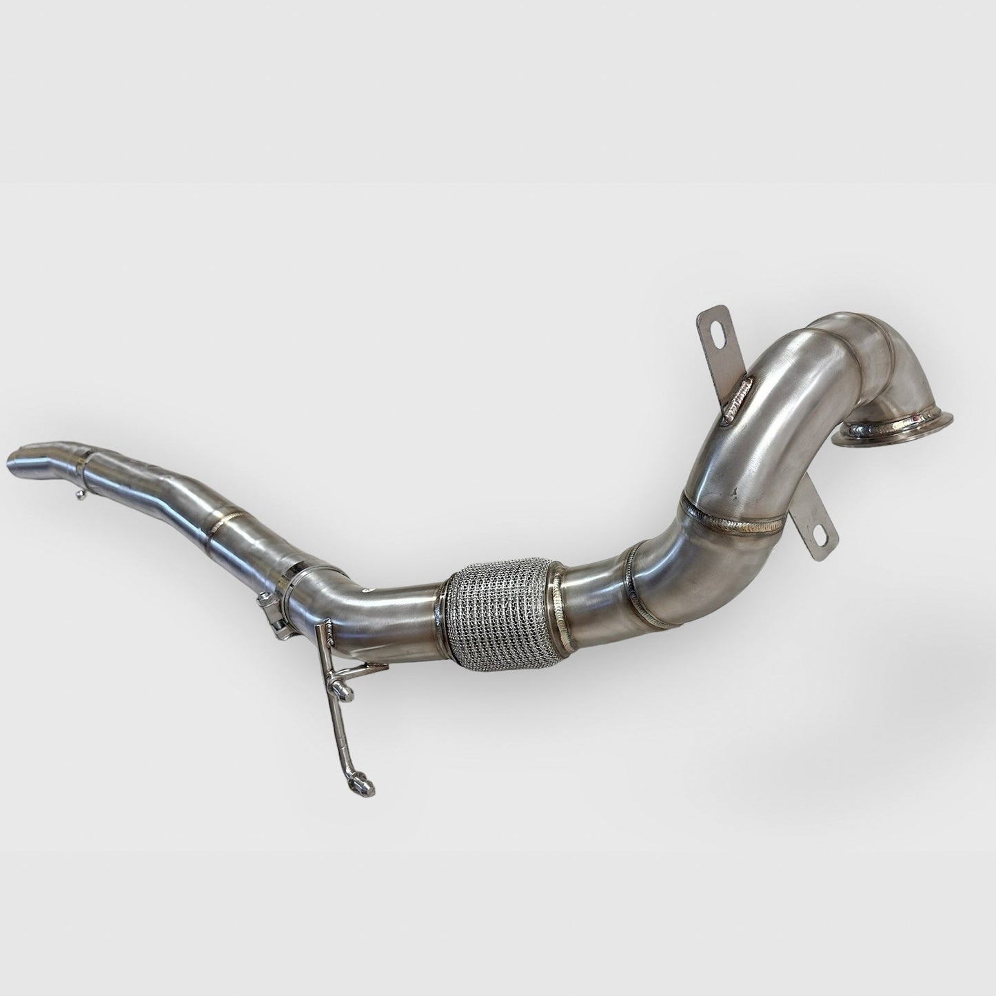 AWD 2.0T VW MK7 Golf R Race Downpipe (Catless and Catted) - Graveyard Performance