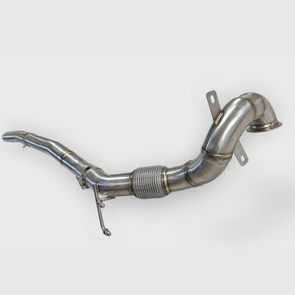 AWD 2.0T VW MK7 Golf R Race Downpipe (Catless and Catted) - Graveyard Performance