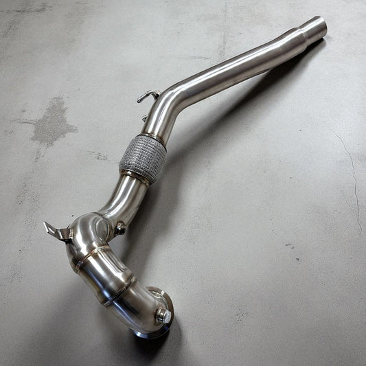 2.0T FWD Audi 8V A3 Race Downpipe (Catless & Catted) - Graveyard Performance