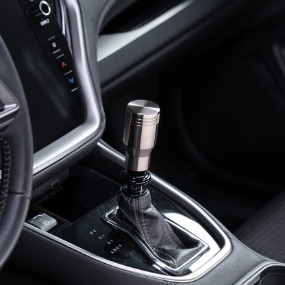 Billetworkz Automatic Shifter - Titanium Brushed - Fits Subaru CVT: WRX (2022+), Crosstrek (2024), Forester (2025+), Impreza (2024), Legacy/Outback (2015+)