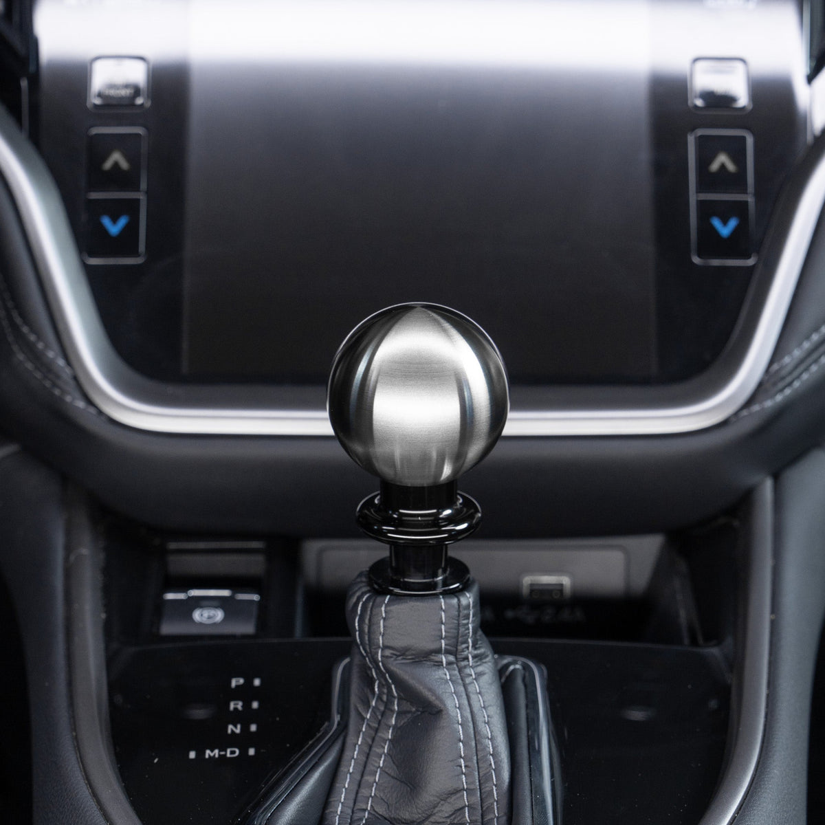 Billetworkz Automatic Shifter - Titanium Brushed - Fits Subaru CVT: WRX (2022+), Crosstrek (2024), Forester (2025+), Impreza (2024), Legacy/Outback (2015+)