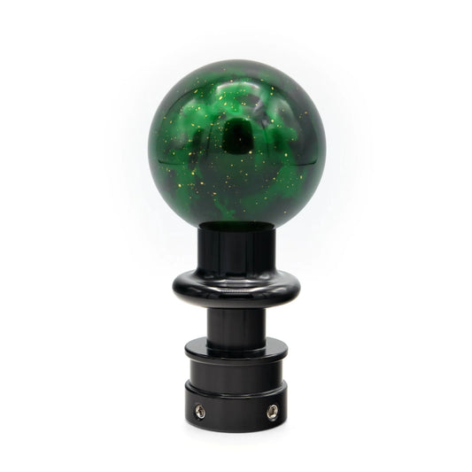 Billetworkz Automatic Shifter - Green Cosmic Space - Fits Subaru CVT: WRX (15–21), Crosstrek (13–23), Forester (14–18), Impreza (12–23), Legacy/Outback (10–14) - Graveyard Performance