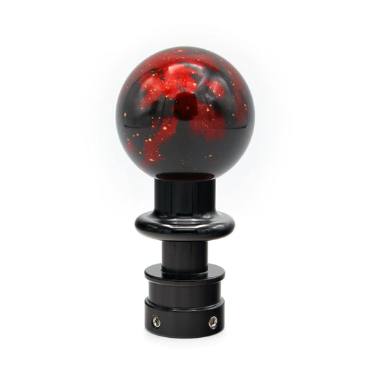 Billetworkz Automatic Shifter - Red Cosmic Space - Fits Subaru CVT: WRX (15–21), Crosstrek (13–23), Forester (14–18), Impreza (12–23), Legacy/Outback (10–14) - Graveyard Performance