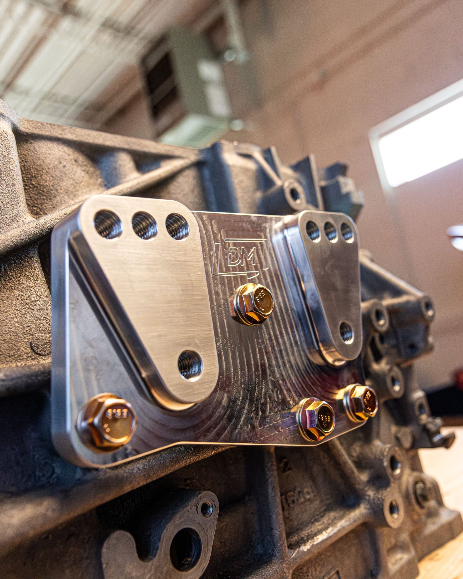 Mazdaspeed MZR DISI Engine Stand Plate available at Damond Motorsports