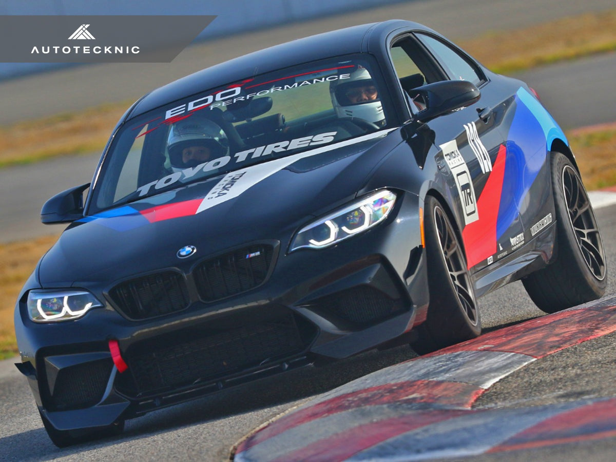 AutoTecknic Dry Carbon Performante Aero Splitters - F87 M2 Competition - Graveyard Performance
