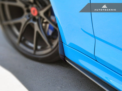 AutoTecknic Carbon Fiber Front Splash Guards - F90 M5 - Graveyard Performance