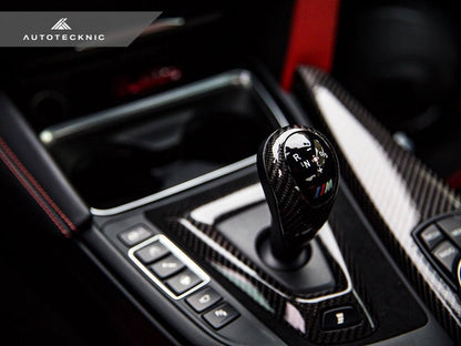 AutoTecknic Carbon Fiber Gear Selector Cover - F06/ F12/ F13 M6 - Graveyard Performance