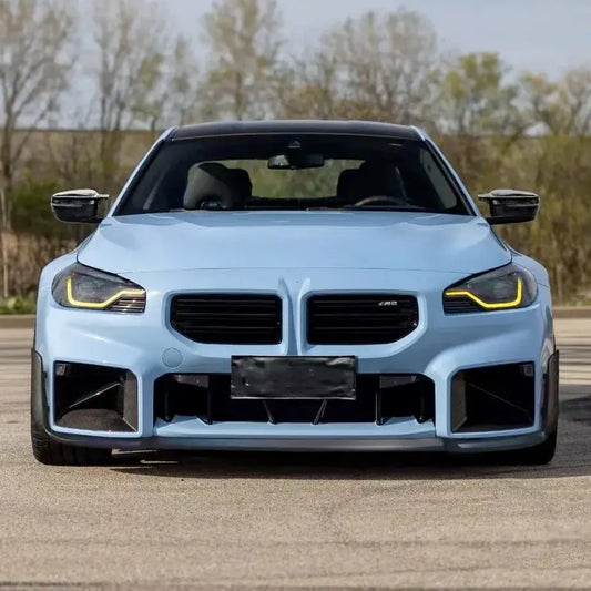 Carbon Fiber M Style Front Lip For BMW M2 G87 - Graveyard Performance