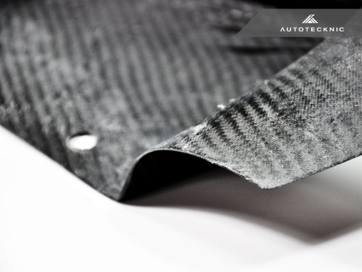 AutoTecknic Dry Carbon Fiber Performante Aero Splitters - E90 / E92 / E93 M3 - Graveyard Performance