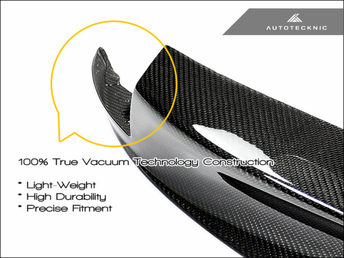 AutoTecknic Dry Carbon Fiber Performante Aero Splitters - E90 / E92 / E93 M3 - Graveyard Performance