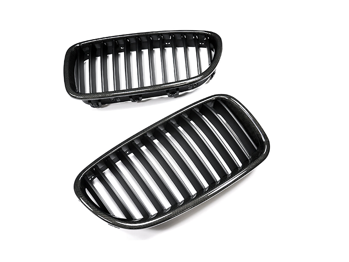 AutoTecknic Carbon Fiber Front Grille Set - F10 Sedan/ F11 Wagon | 5-Series