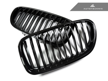 AutoTecknic Gloss Black Front Grille Set - F10 Sedan/ F11 Wagon | 5-Series - Graveyard Performance