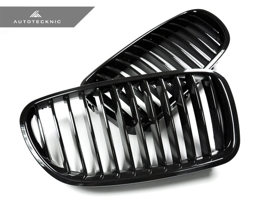 AutoTecknic Gloss Black Front Grille Set - F10 Sedan/ F11 Wagon | 5-Series - Graveyard Performance