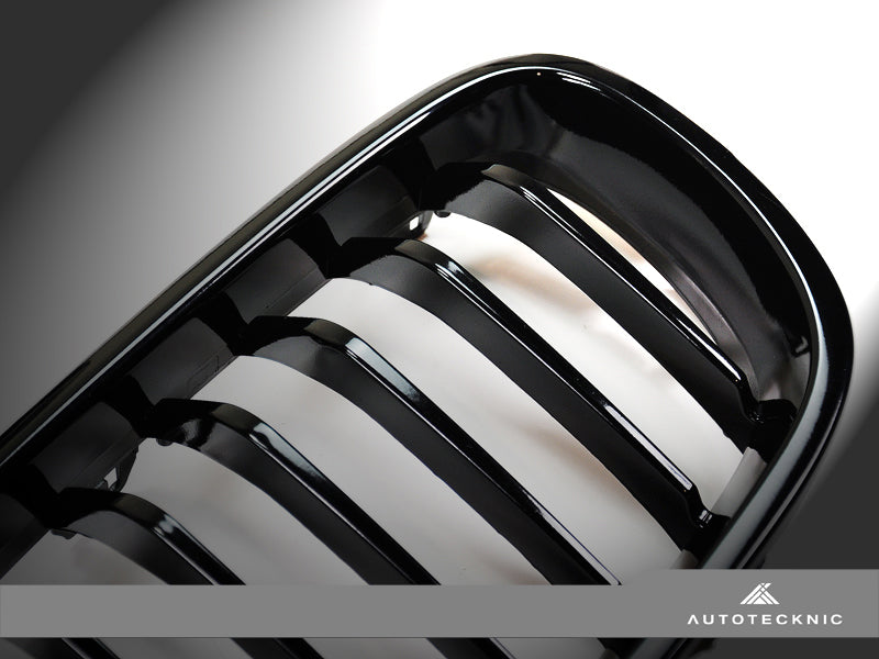 AutoTecknic Gloss Black Front Grille Set - F10 Sedan/ F11 Wagon | 5-Series - Graveyard Performance