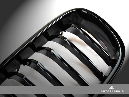 AutoTecknic Gloss Black Front Grille Set - F10 Sedan/ F11 Wagon | 5-Series - Graveyard Performance