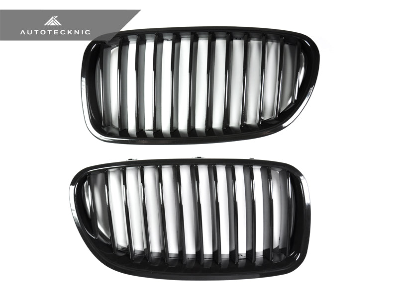 AutoTecknic Gloss Black Front Grille Set - F10 Sedan/ F11 Wagon | 5-Series - Graveyard Performance