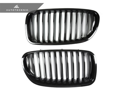 AutoTecknic Gloss Black Front Grille Set - F10 Sedan/ F11 Wagon | 5-Series - Graveyard Performance