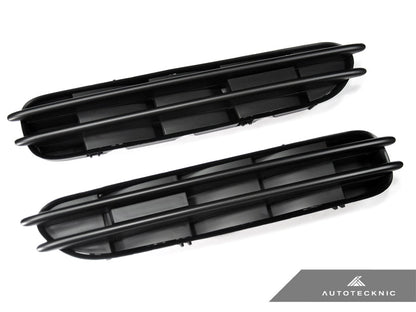 AutoTecknic Replacement Stealth Black Fender Gills - E60 M5 Sedan / E61 M5 Wagon - Graveyard Performance