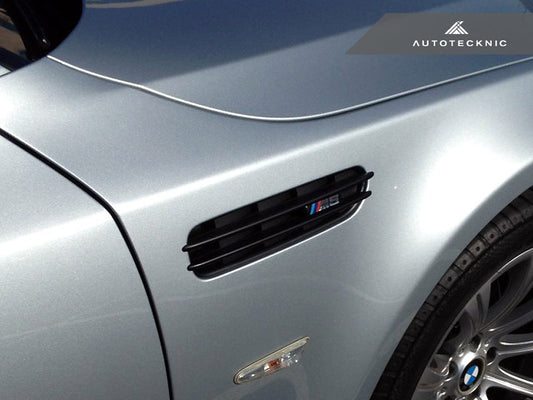 AutoTecknic Replacement Stealth Black Fender Gills - E60 M5 Sedan / E61 M5 Wagon - Graveyard Performance