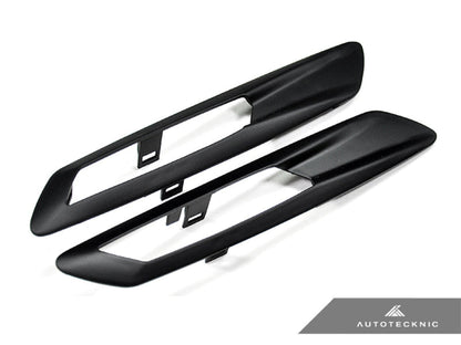 AutoTecknic Replacement Stealth Black Fender Light Trims - F10 Sedan / F11 Wagon | 5 Series