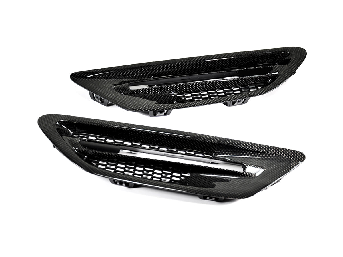 AutoTecknic Replacement Carbon Fiber Fender Vents - F10 M5