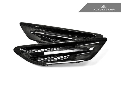 AutoTecknic Replacement Carbon Fiber Fender Vents - F10 M5