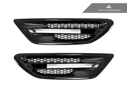 AutoTecknic Replacement Carbon Fiber Fender Vents - F10 M5