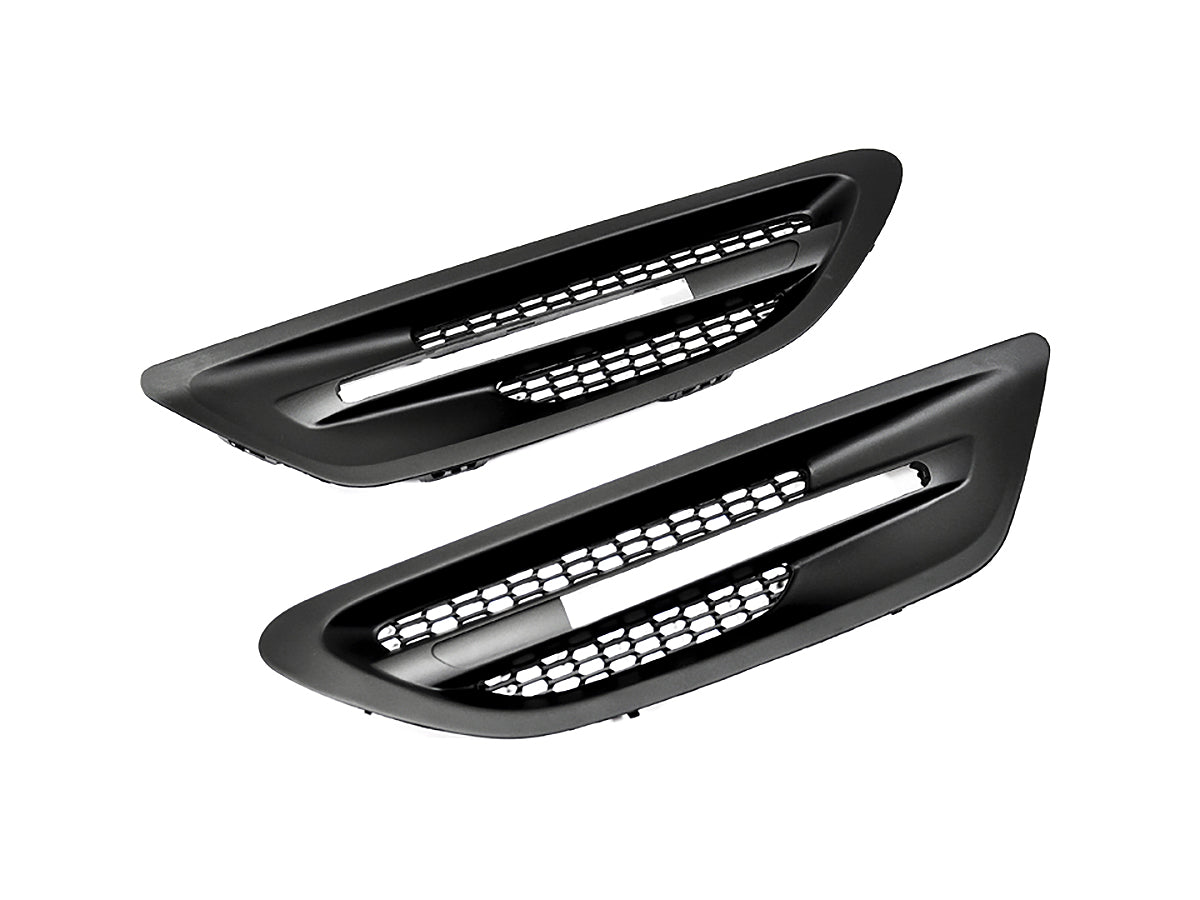 AutoTecknic Replacement Stealth Black Fender Vents - F10 M5