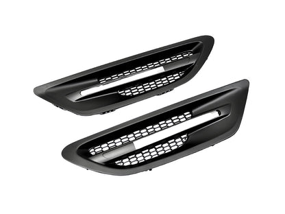 AutoTecknic Replacement Stealth Black Fender Vents - F10 M5