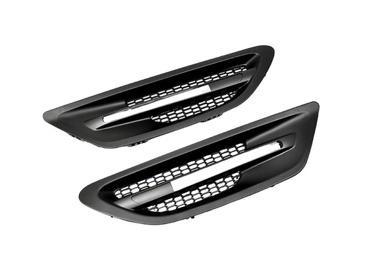 AutoTecknic Replacement Stealth Black Fender Vents - F10 M5