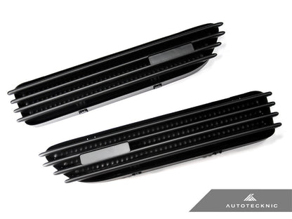 AutoTecknic Replacement Stealth Black Fender Gills - E46 M3 - Graveyard Performance