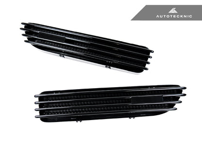 AutoTecknic Replacement Glazing Black Fender Gills - E46 M3 - Graveyard Performance