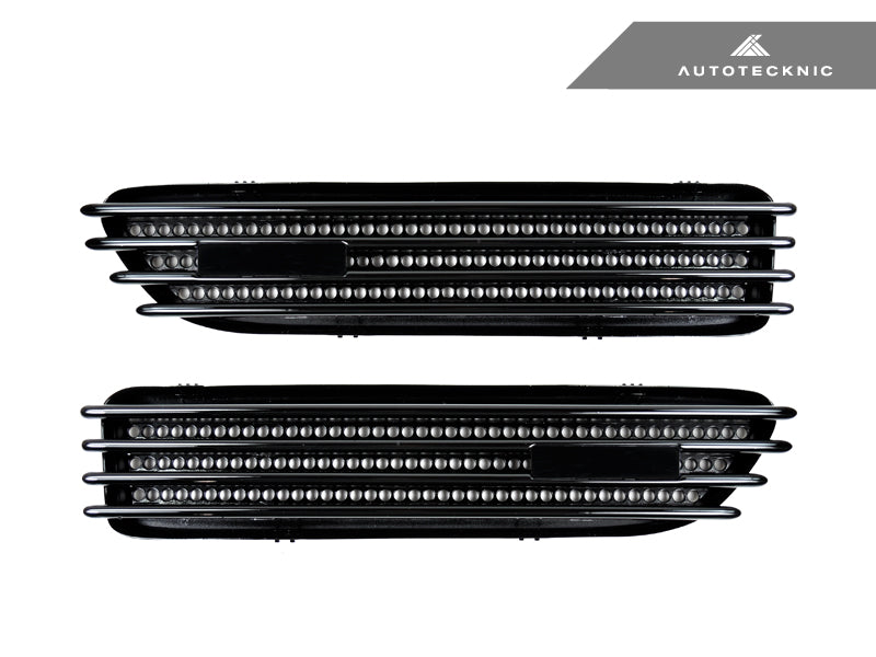 AutoTecknic Replacement Glazing Black Fender Gills - E46 M3 - Graveyard Performance