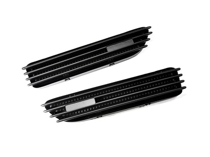 AutoTecknic Replacement Stealth Black Fender Gills - E46 M3 - Graveyard Performance