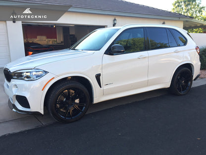 AutoTecknic Replacement Carbon Fiber Fender Trims - F15 X5 | F85 X5M - Graveyard Performance