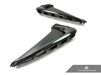 AutoTecknic Replacement Carbon Fiber Fender Trims - F15 X5 | F85 X5M - Graveyard Performance