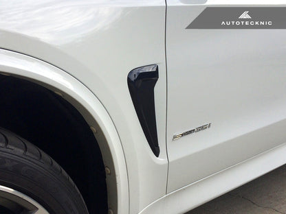 AutoTecknic Replacement Glazing Black Fender Trims - F15 X5 | F85 X5M - Graveyard Performance