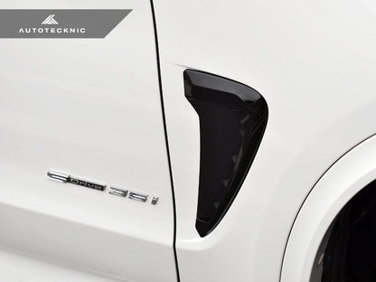 AutoTecknic Replacement Glazing Black Fender Trims - F15 X5 | F85 X5M - Graveyard Performance