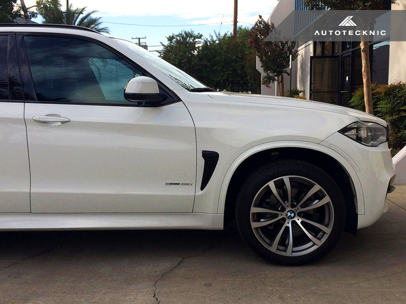 AutoTecknic Replacement Stealth Black Fender Trims - F15 X5 | F85 X5M - Graveyard Performance