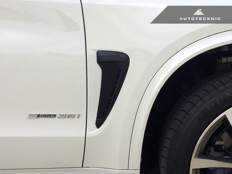 AutoTecknic Replacement Stealth Black Fender Trims - F15 X5 | F85 X5M - Graveyard Performance