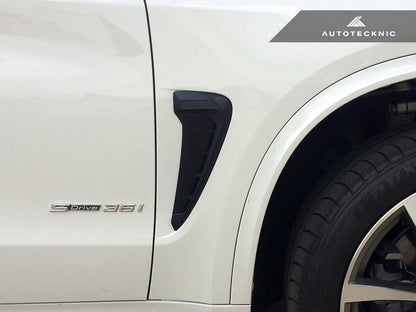 AutoTecknic Replacement Stealth Black Fender Trims - F15 X5 | F85 X5M - Graveyard Performance