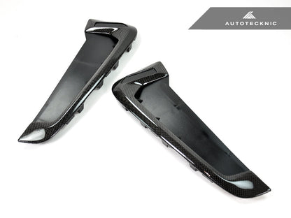AutoTecknic Replacement Carbon Fiber Fender Trims - F16 X6 | F86 X6M - Graveyard Performance