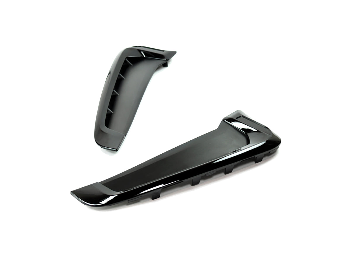 AutoTecknic Replacement Glazing Black Fender Trims - F16 X6 | F86 X6M