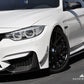 AutoTecknic Front Bumper Dry Carbon Canard Set - F80 M3 | F82/ F83 M4