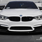 AutoTecknic Front Bumper Dry Carbon Canard Set - F80 M3 | F82/ F83 M4