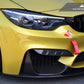 AutoTecknic Competition Carbon Fiber Bumper Trim - F80 M3 | F82/ F83 M4